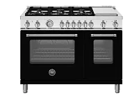 Bertazzoni 486 Series Stainless Steel 48" Dual Fuel Range