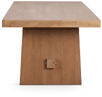 Provo Mid Tone Trestle Table