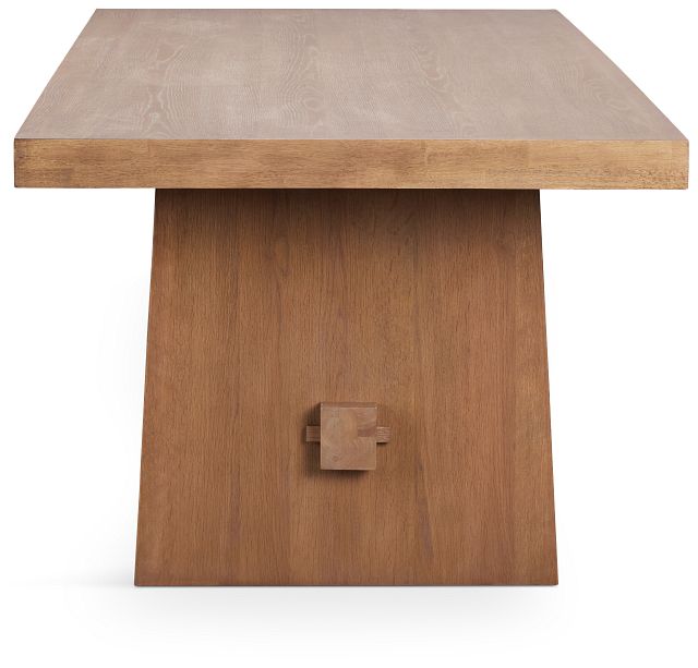 Provo Mid Tone Trestle Table