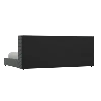 Captiva Lucy Navy 48" Upholstered Shelter Bed