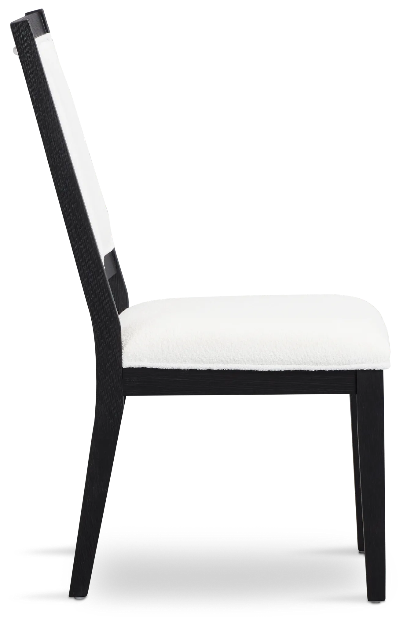 Alden Black Upholstered Side Chair