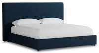 Grayton Elite Navy 54" Upholstered Platform Bed