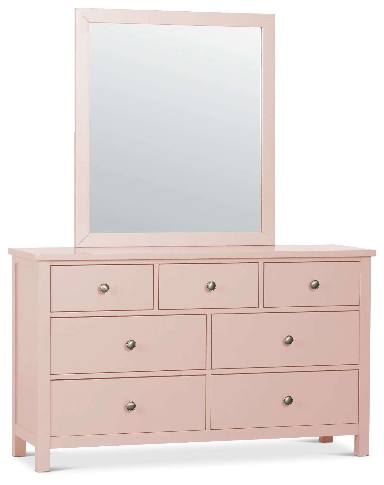 Charleston Pink Dresser & Mirror