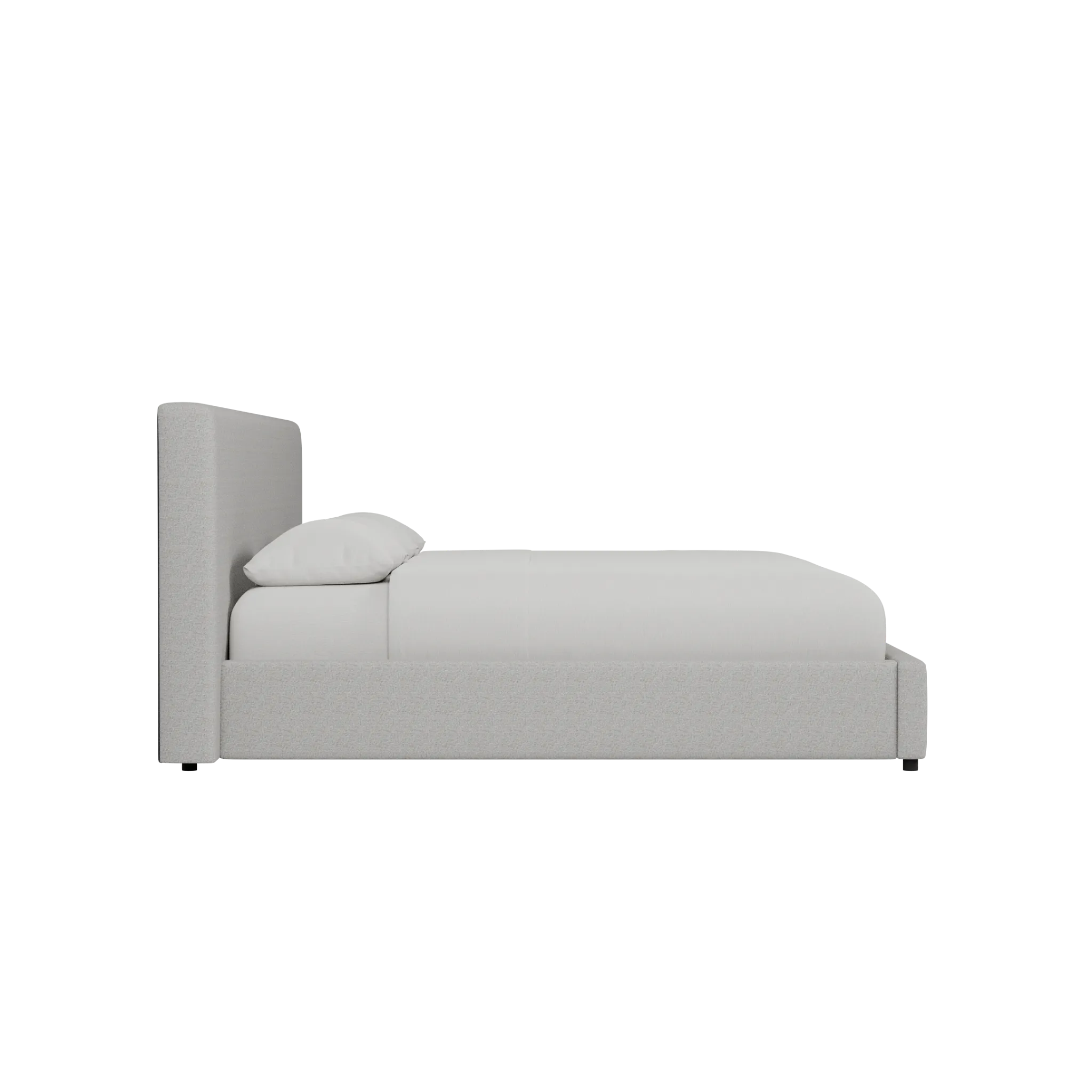 Grayton Natural Beauty 44" Upholstered Platform Bed
