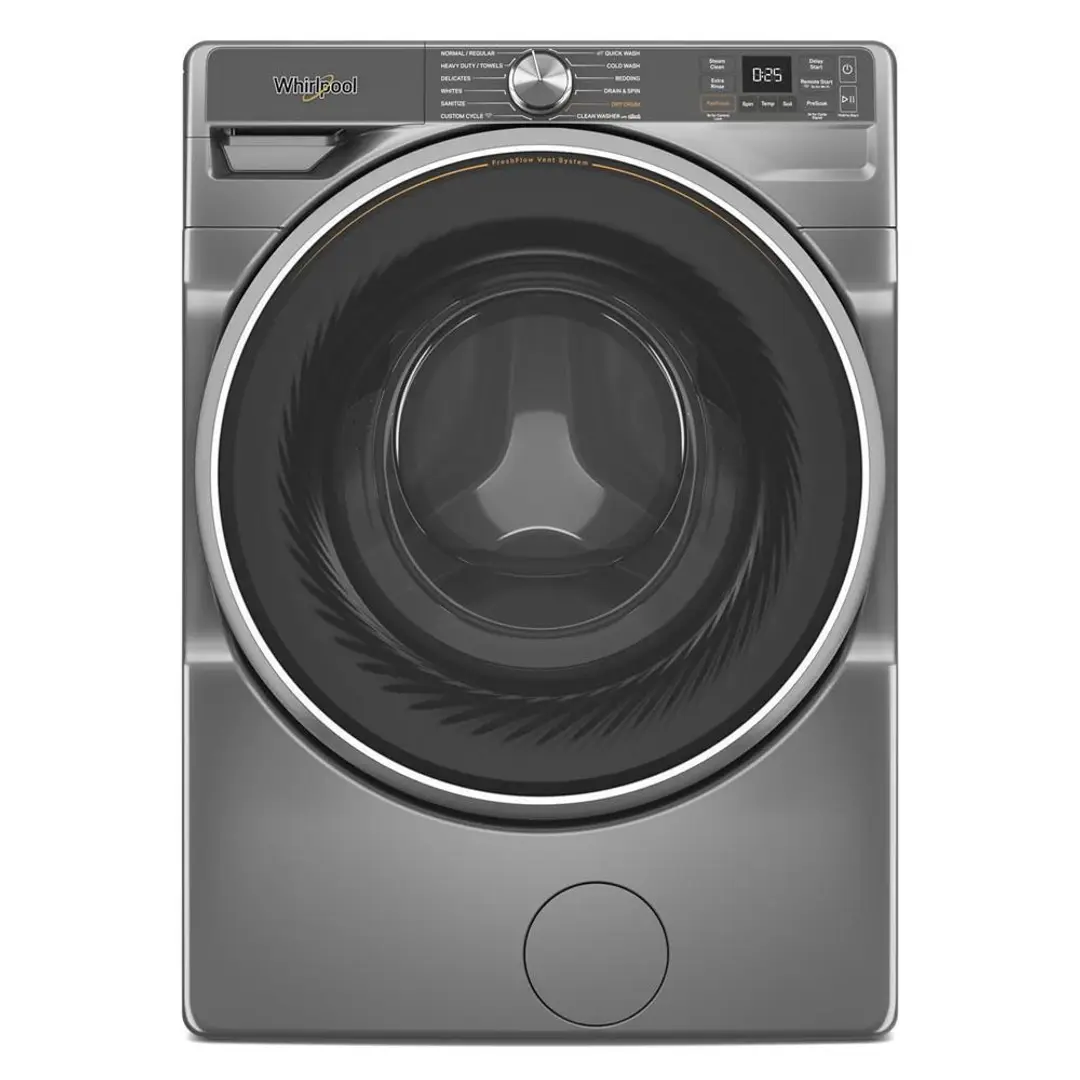 Whirlpool 6720 Series Silver Front Load Washer Whirlpool 6720 Series Silver Front Load Washer