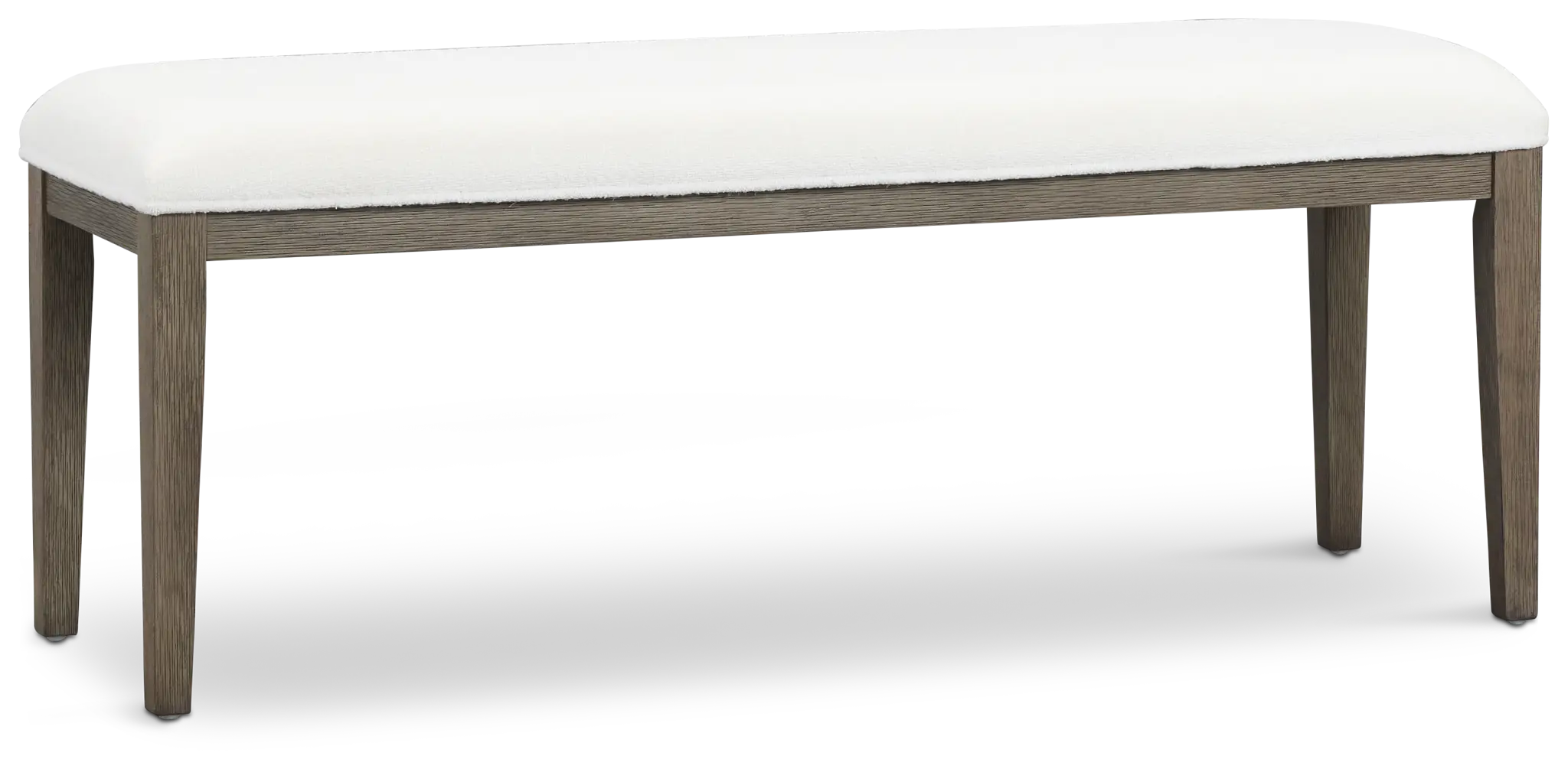 Alden Gray Upholstered Dining Bench Alden Gray Upholstered Dining Bench