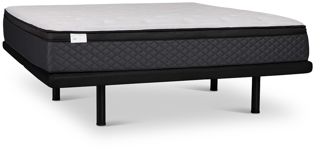 Kevin Charles By Sealy Essential 12" Plush Euro Top Mattress