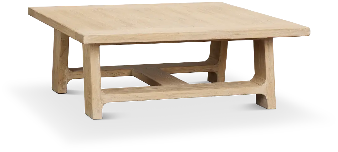 Carley Light Tone Square Coffee Table Carley Light Tone Square Coffee Table