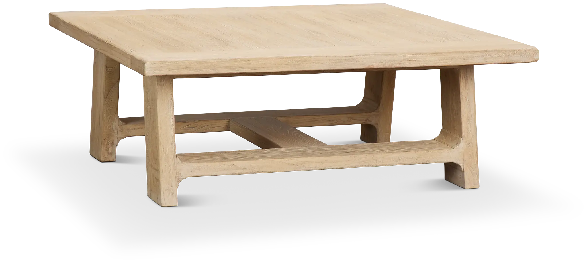 Carley Light Tone Square Coffee Table Carley Light Tone Square Coffee Table