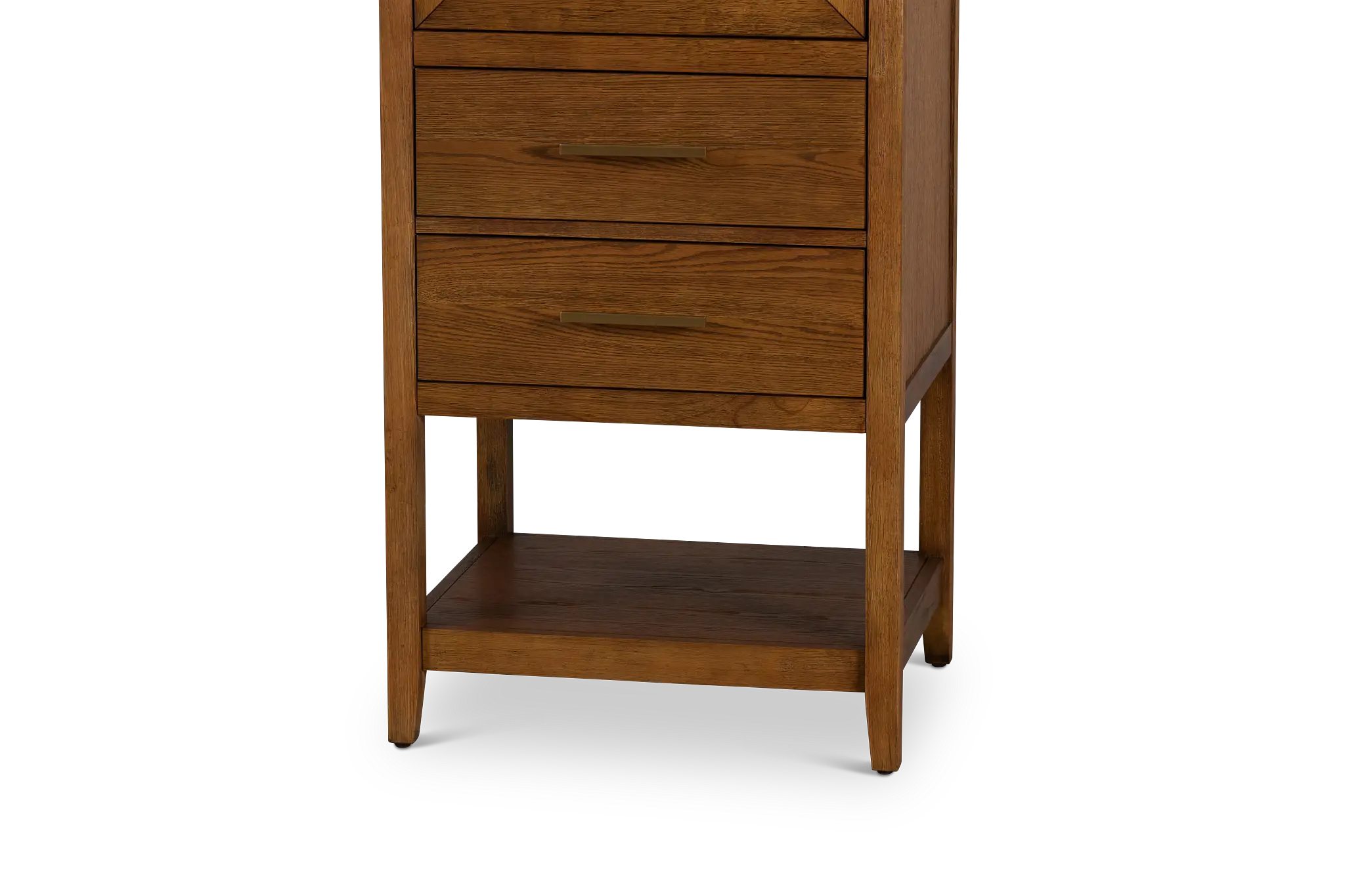 Alden Mid Tone Linen Cabinet Alden Mid Tone Linen Cabinet