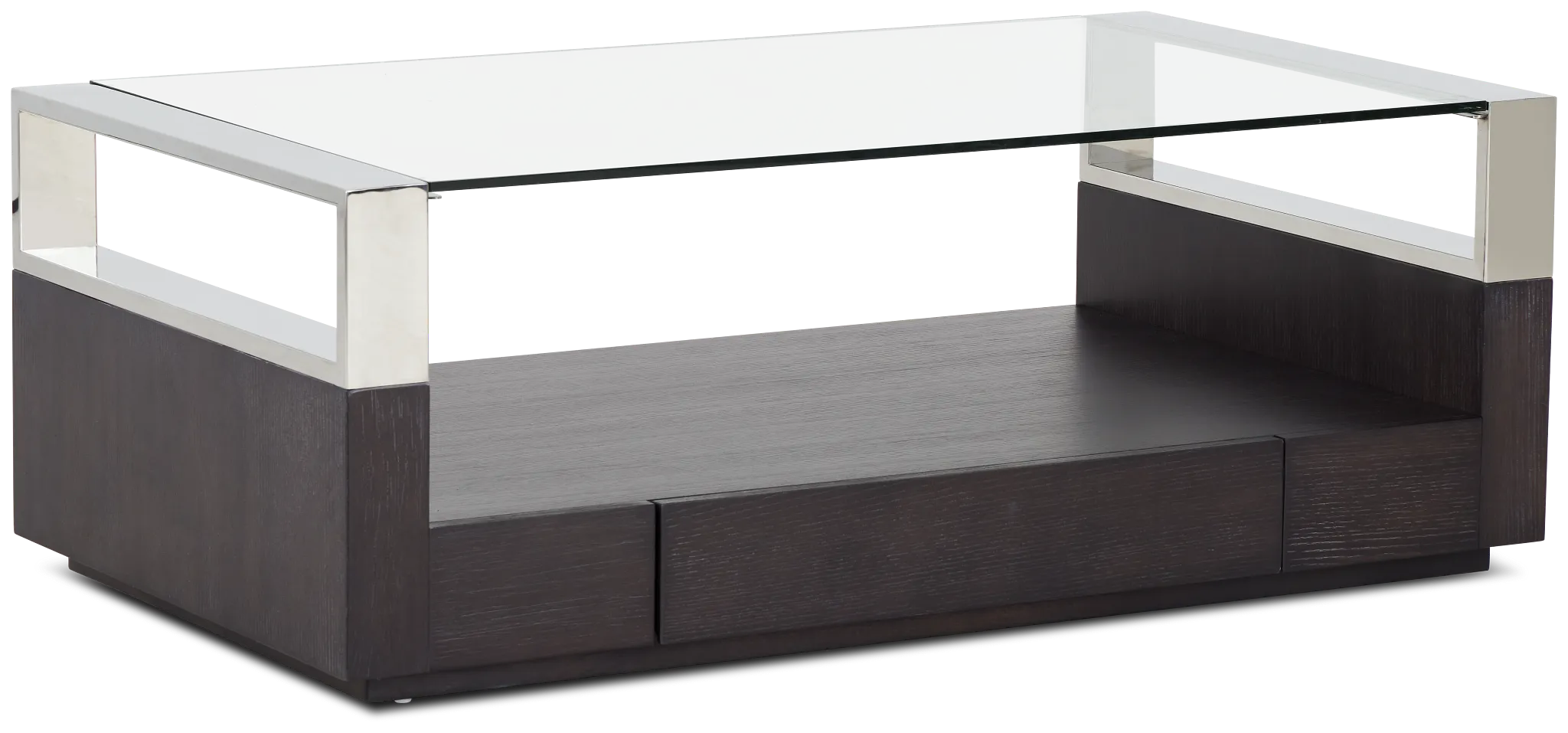 Remus Dark Tone Storage Rectangular Coffee Table