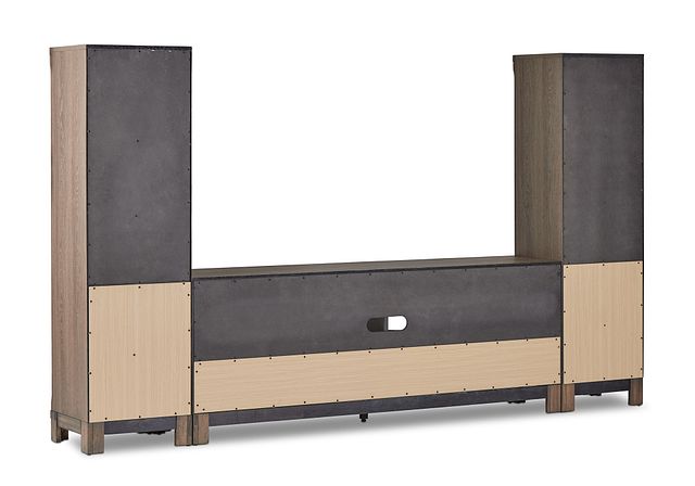 Lancaster Mid Tone 72" Entertainment Wall