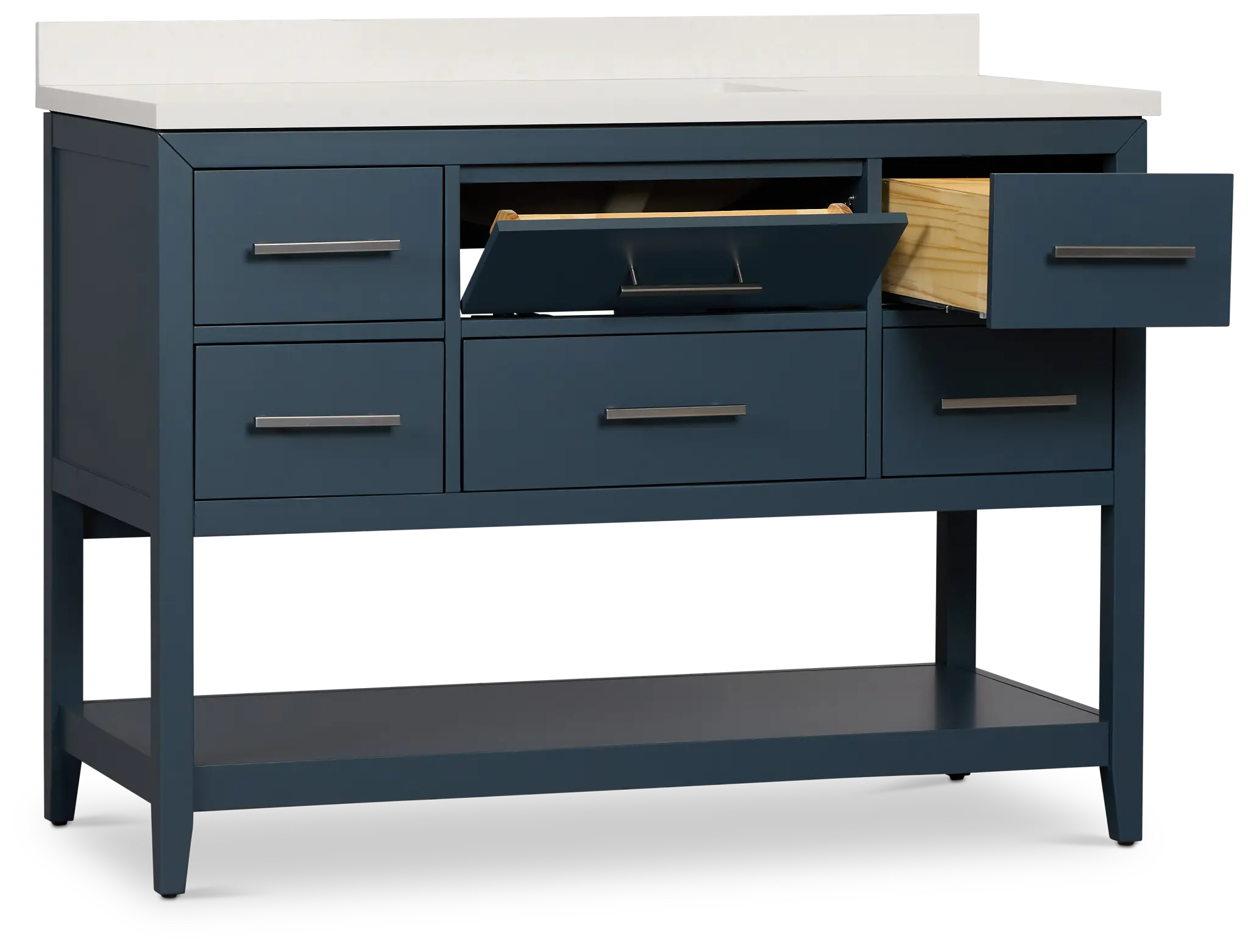 Alden Blue 48" Single Bathroom Vanity Alden Blue 48" Single Bathroom Vanity