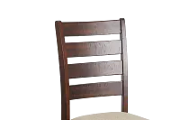 Jax Dark Tone Wood Side Chair
