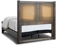 Salt Lake Dark Tone Panel Bed