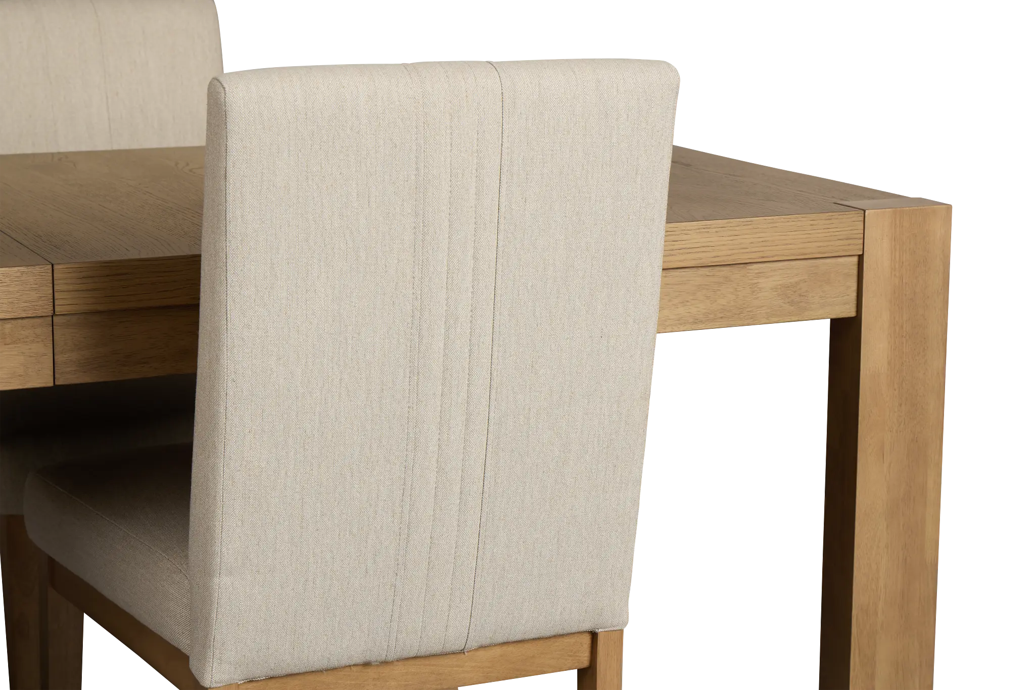 Tahoe Light Tone Rectangular Table & 4 Upholstered Chairs Tahoe Light Tone Rectangular Table & 4 Upholstered Chairs