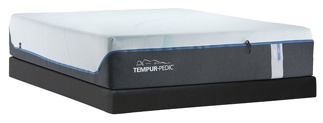 Tempur-luxe Adapt Plush Low-profile Mattress Set