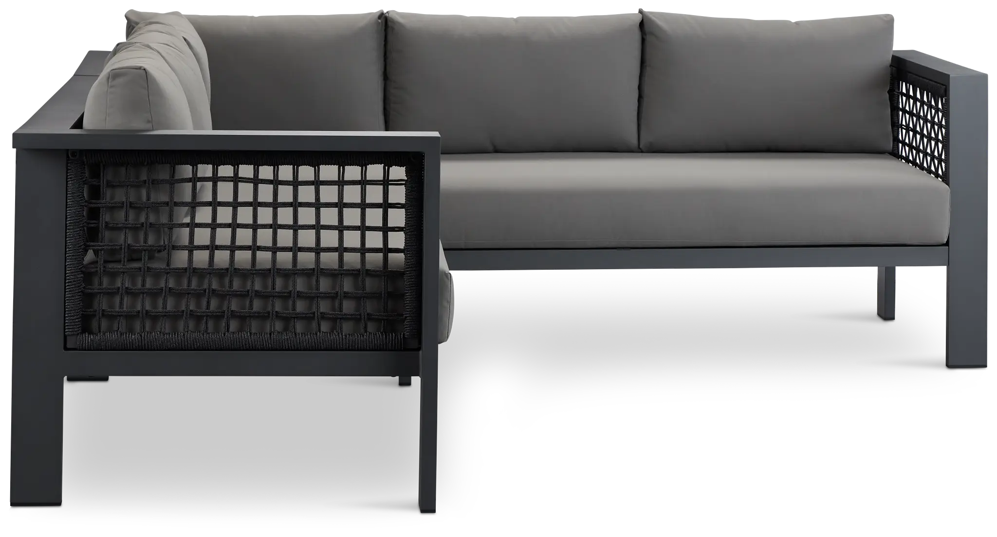 Sunrise Dark Gray Small Left Sectional Sunrise Dark Gray Small Left Sectional