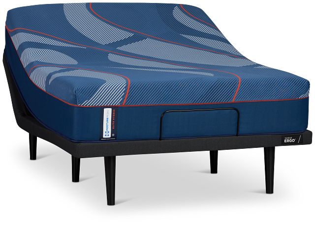 Posturepedic Elite Spring Albany 2 Medium Ergo 3.0 Adjustable Mattress Set