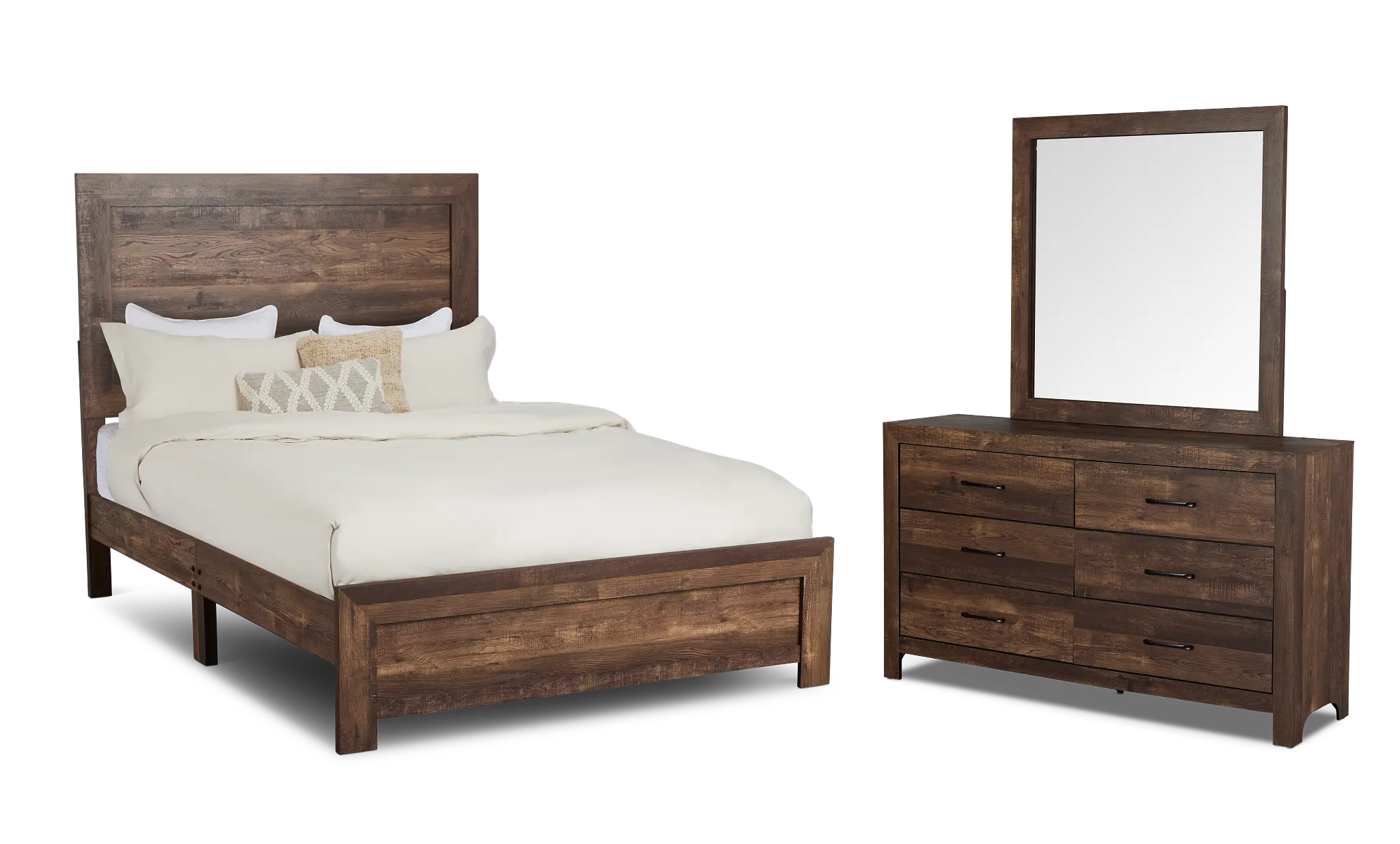 Ollie Dark Tone Panel Bedroom Ollie Dark Tone Panel Bedroom