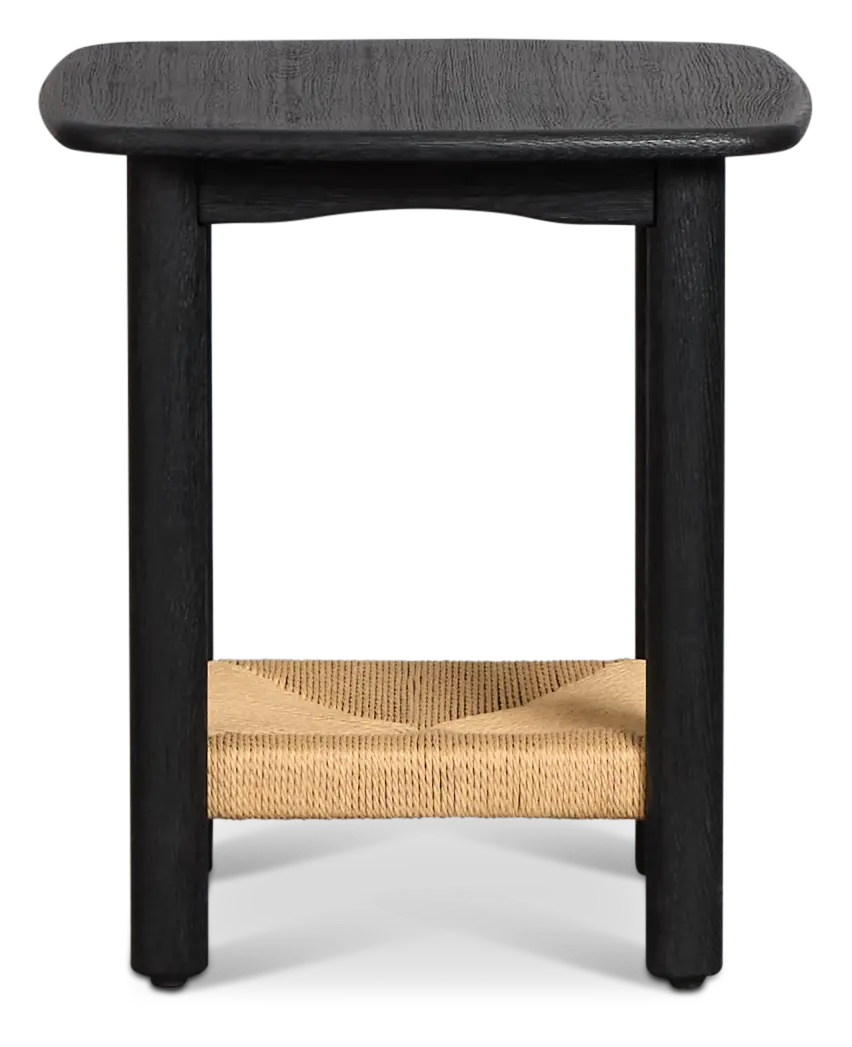 Santorini Black Square End Table Santorini Black Square End Table