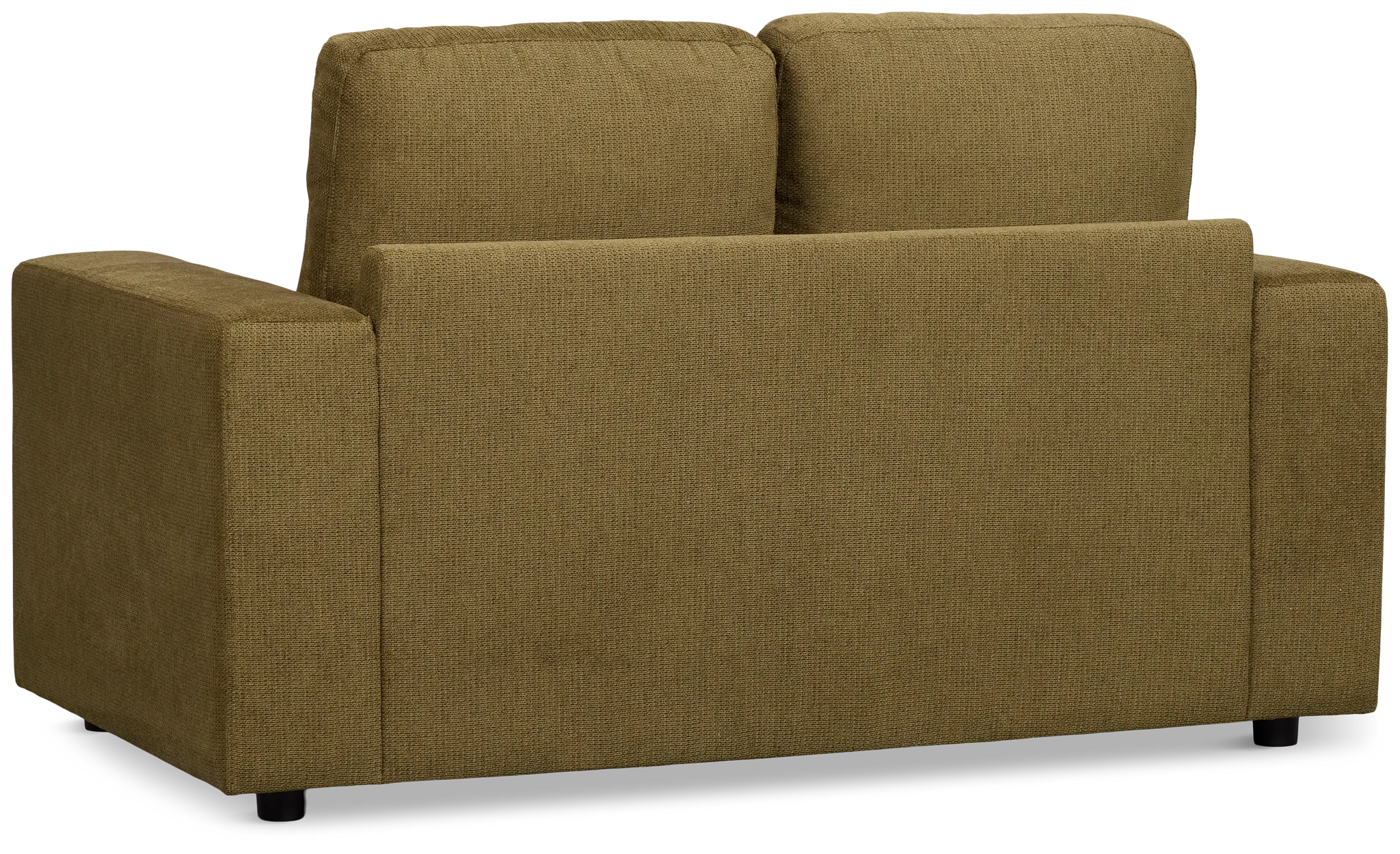Carmen Green Fabric Loveseat