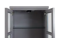 Newport Gray Large Door Entertainment Wall