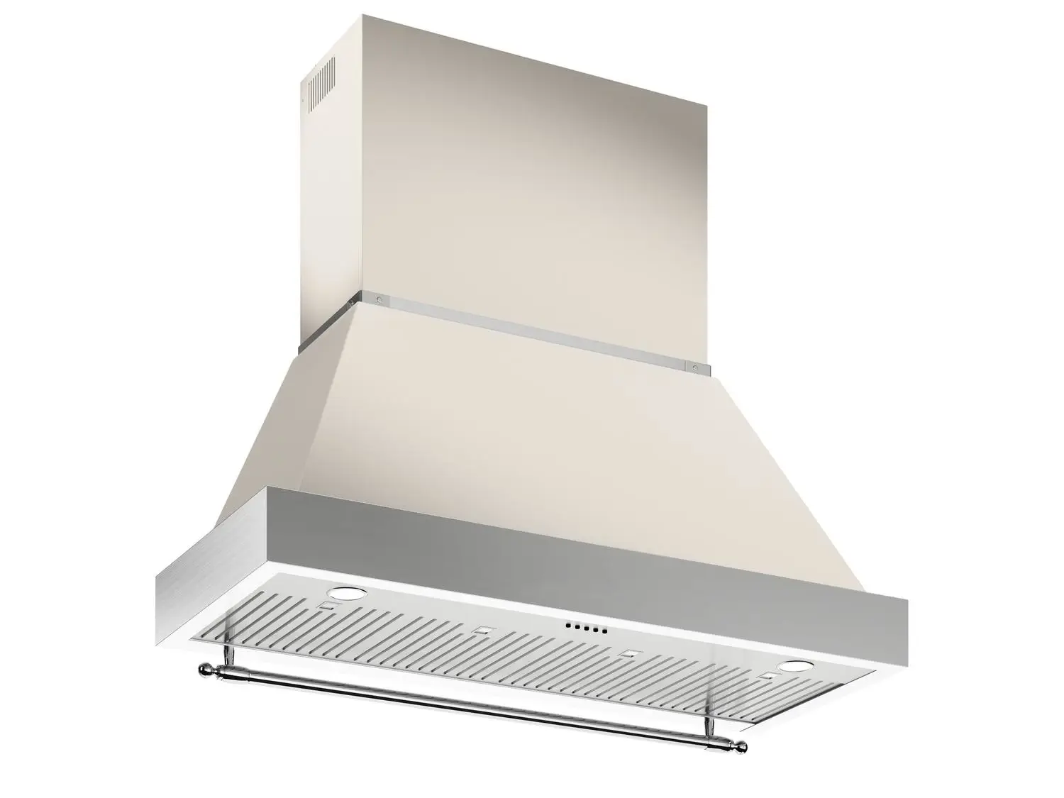 Bertazzoni 48 Series Ivory 48" Wall Mount Canopy Hood Bertazzoni 48 Series Ivory 48" Wall Mount Canopy Hood