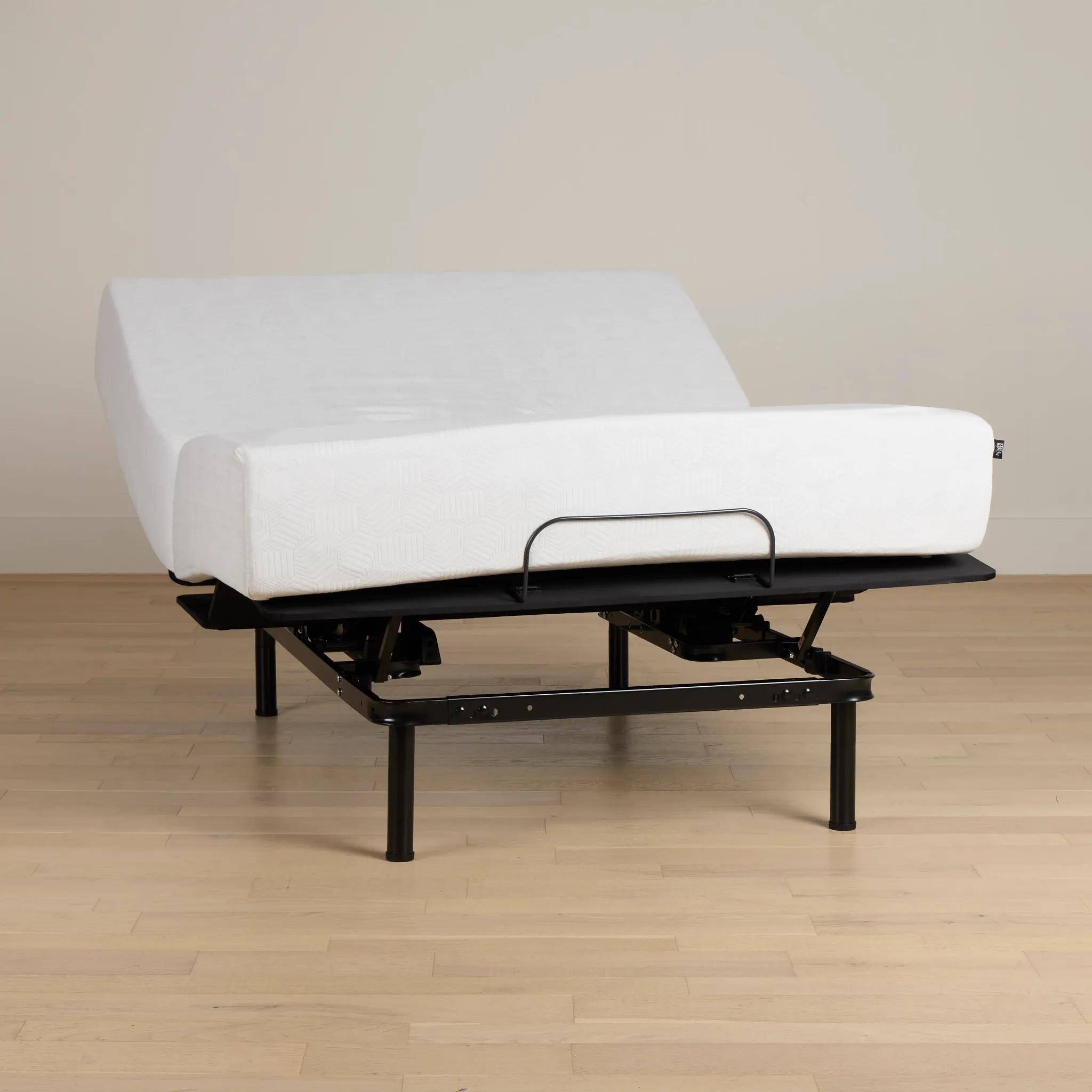 Rest & Renew By Zinus Gel Memory Foam Mattress 12" Medium Slat Adjustable Mattress Set