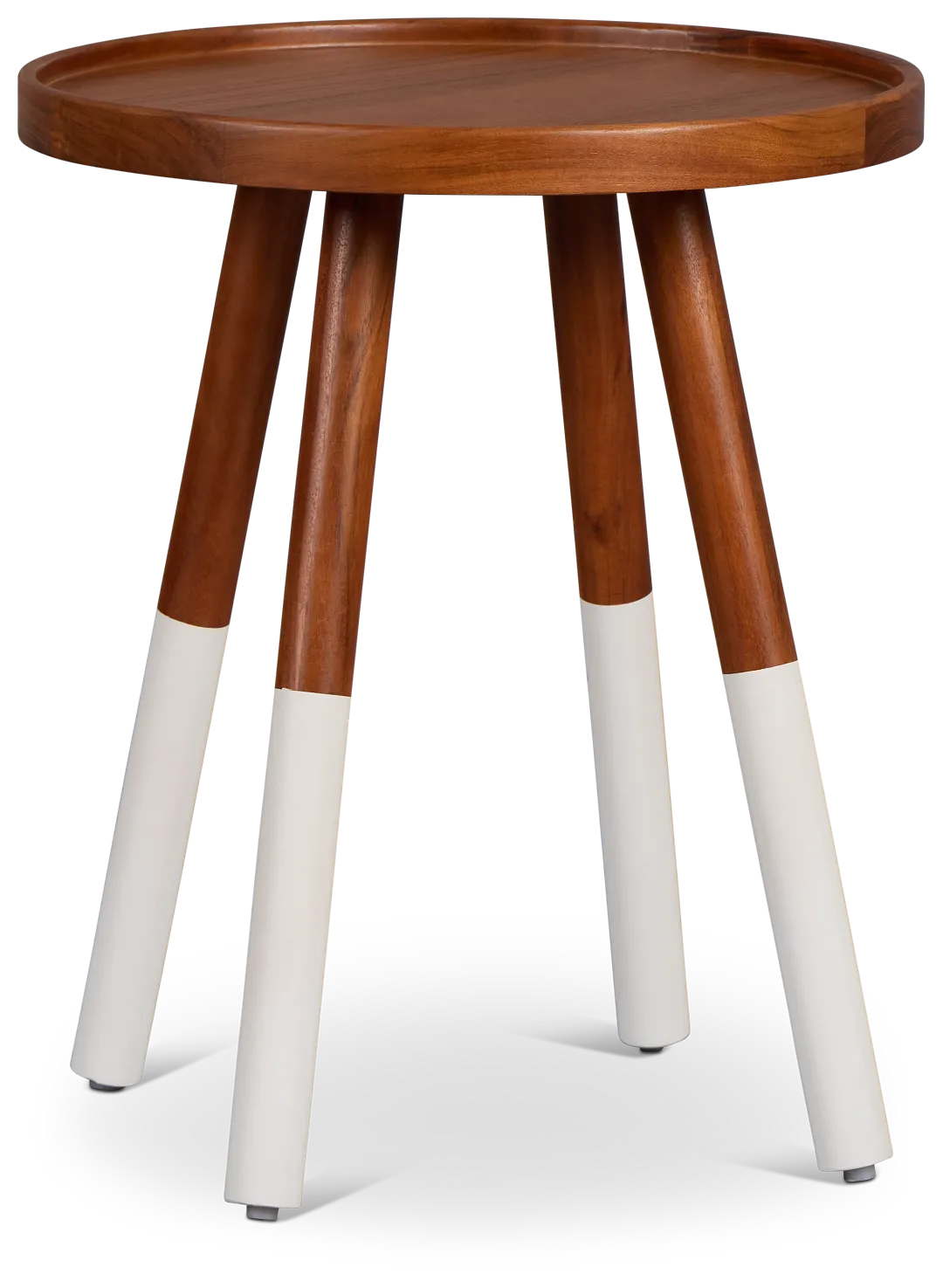 Daisy Mid Tone Round End Table