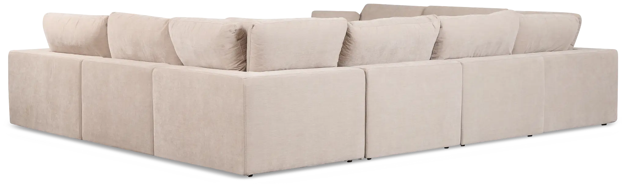 Breeze Taupe Fabric 8-piece Modular Sectional Breeze Taupe Fabric 8-piece Modular Sectional