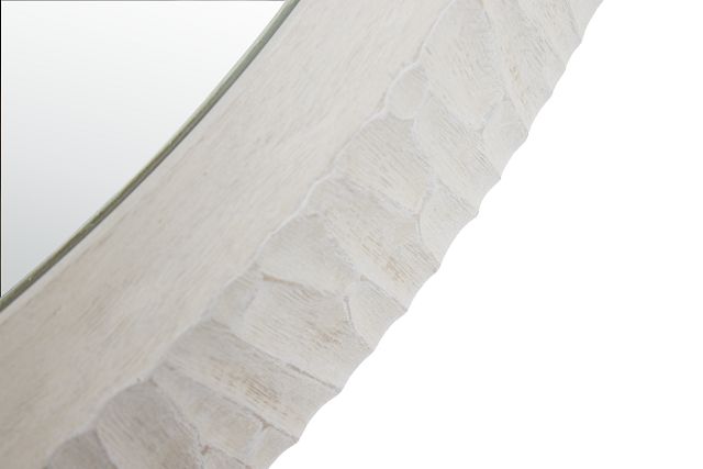 Costa White Dresser & Mirror