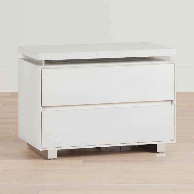 Bal Harbour White Nightstand