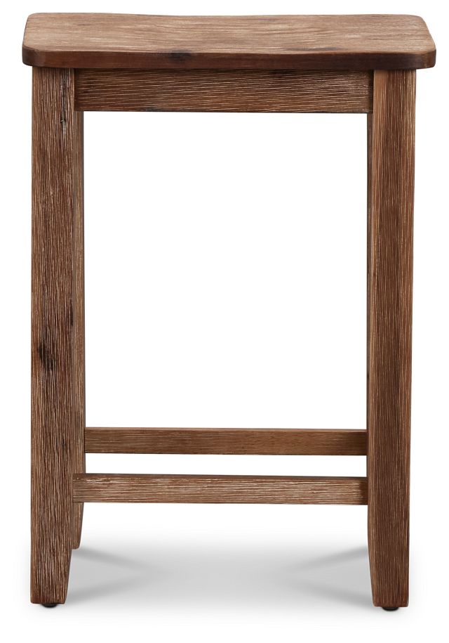 Woodstock Light Tone 24" Backless Barstool