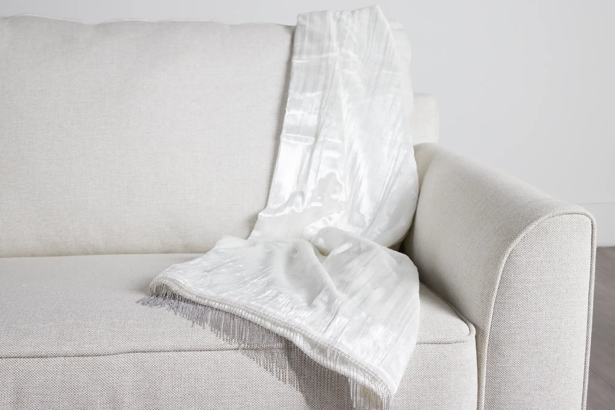 Miley White Throw Miley White Throw