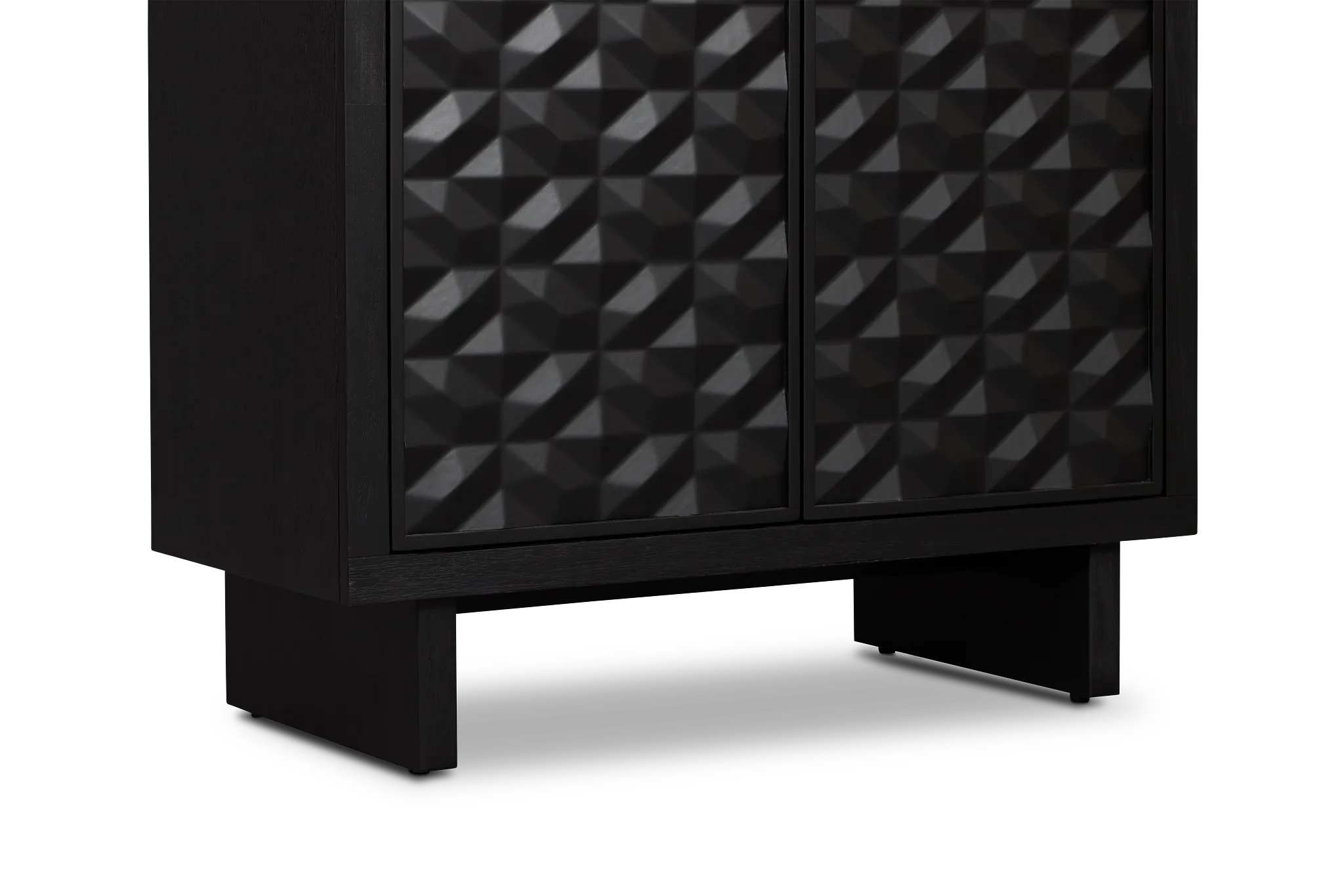 Palonna Black Bookcase
