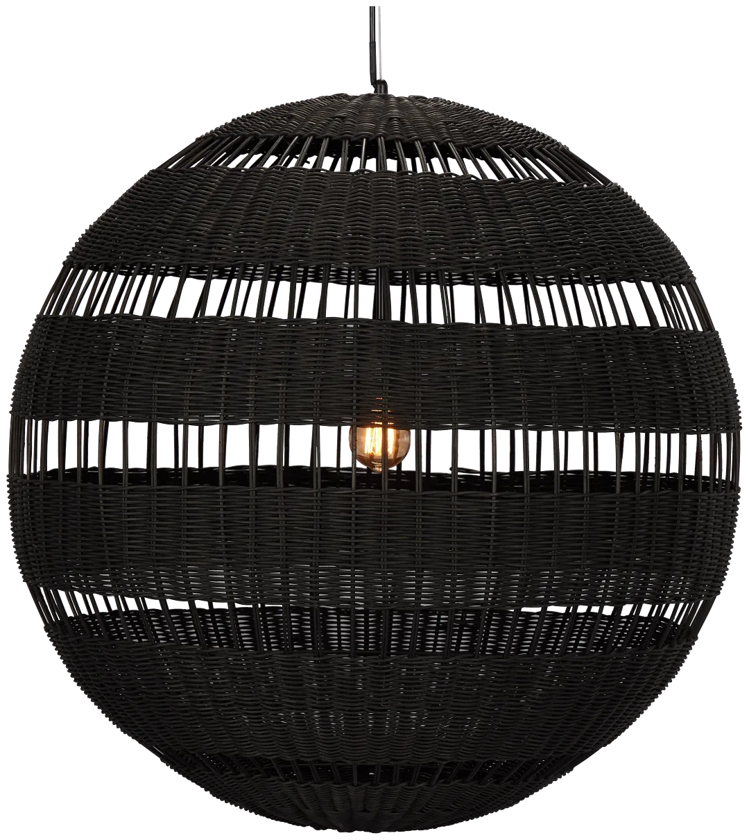 Sasha Black Medium Pendant