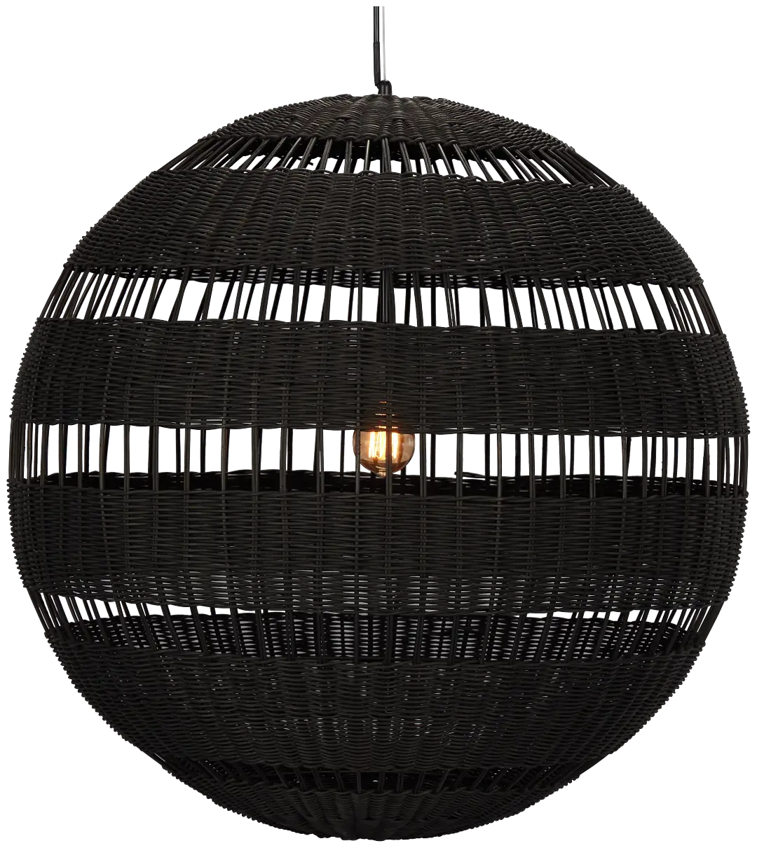 Sasha Black Medium Pendant Sasha Black Medium Pendant