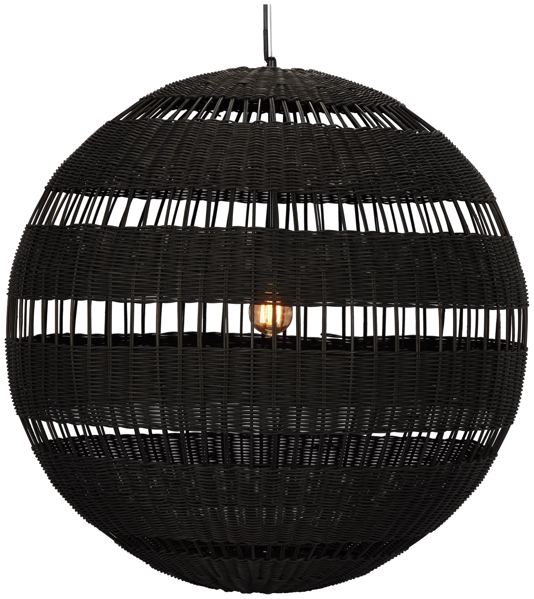 Sasha Black Medium Pendant