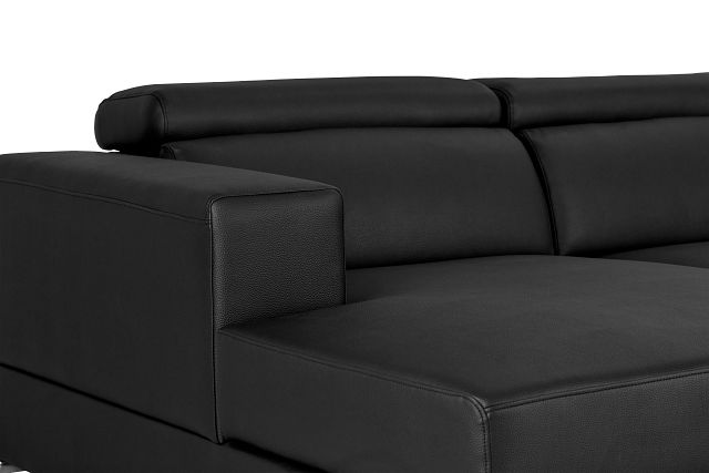 Maxwell Black Micro Left Chaise Sectional (6)