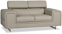 Drew Gray Micro Loveseat