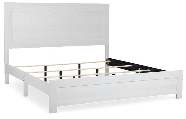 Ollie White Panel Bed