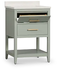 Alden Green 24" Single Bathroom Vanity