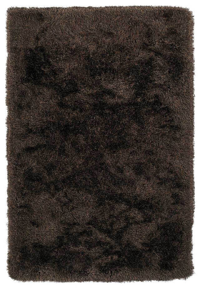 Impact Dark Brown 5x8 Area Rug