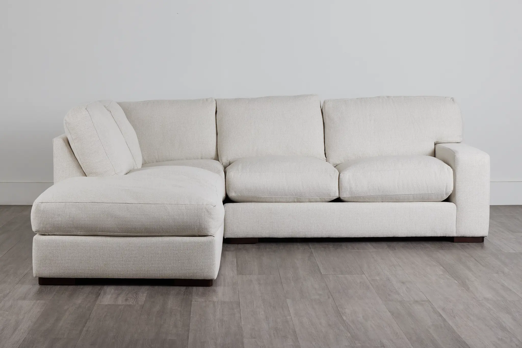 Veronica White Down Left Bumper Sectional Veronica White Down Left Bumper Sectional