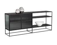 Micah Black Sideboard