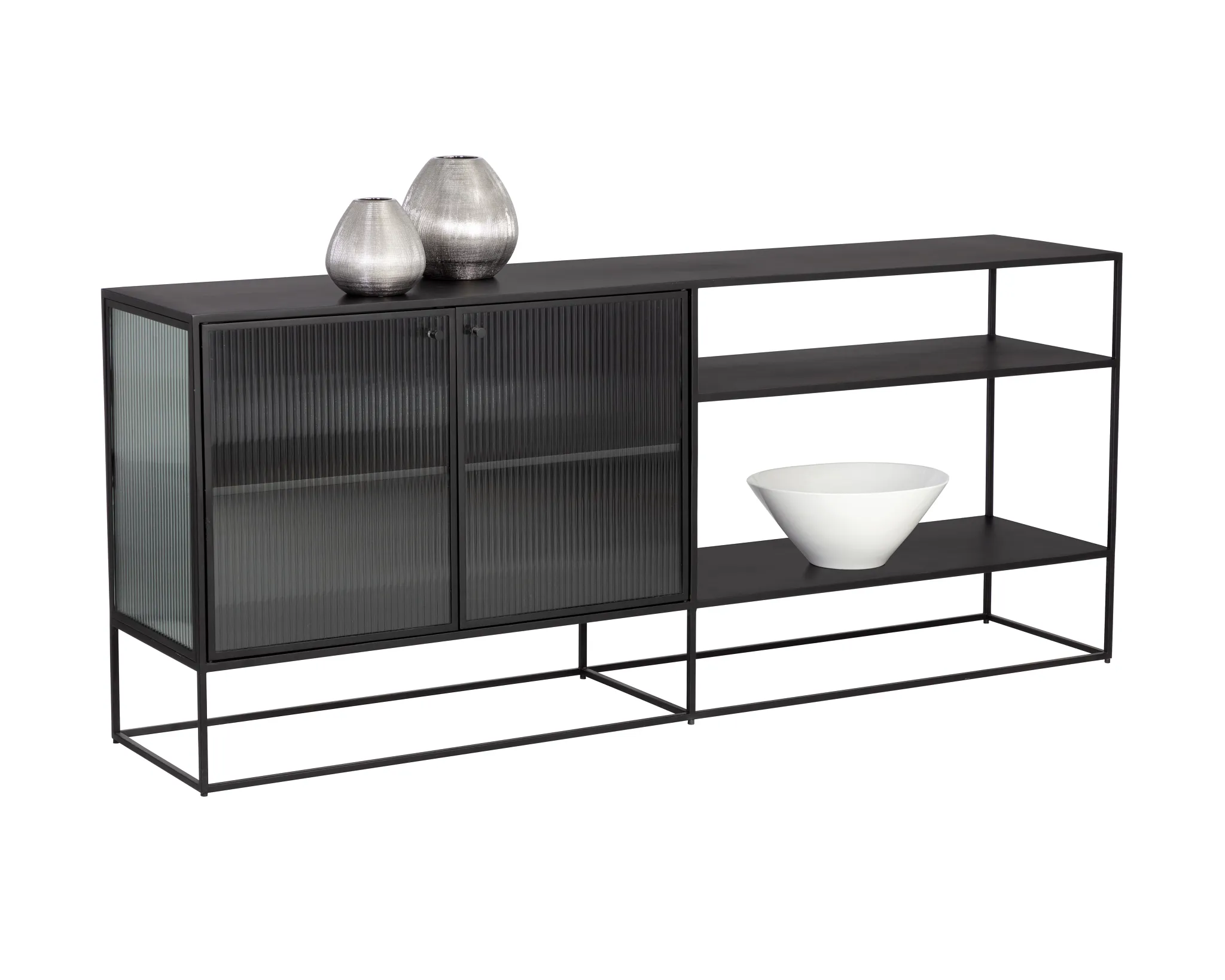 Micah Black Sideboard