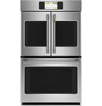 Cafe 90 Series Stainless Steel 30" Double Electric Oven