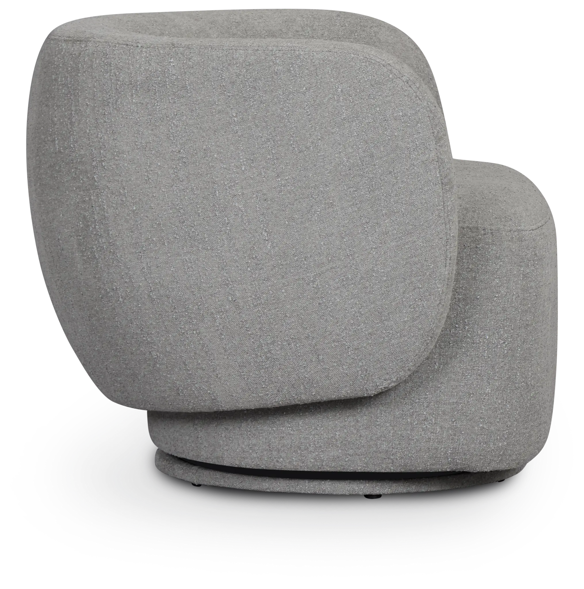 Celeste Light Gray Fabric Swivel Accent Chair Celeste Light Gray Fabric Swivel Accent Chair