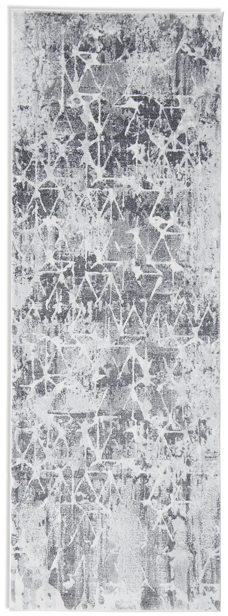 Palmyra Gray 2x7 Runner